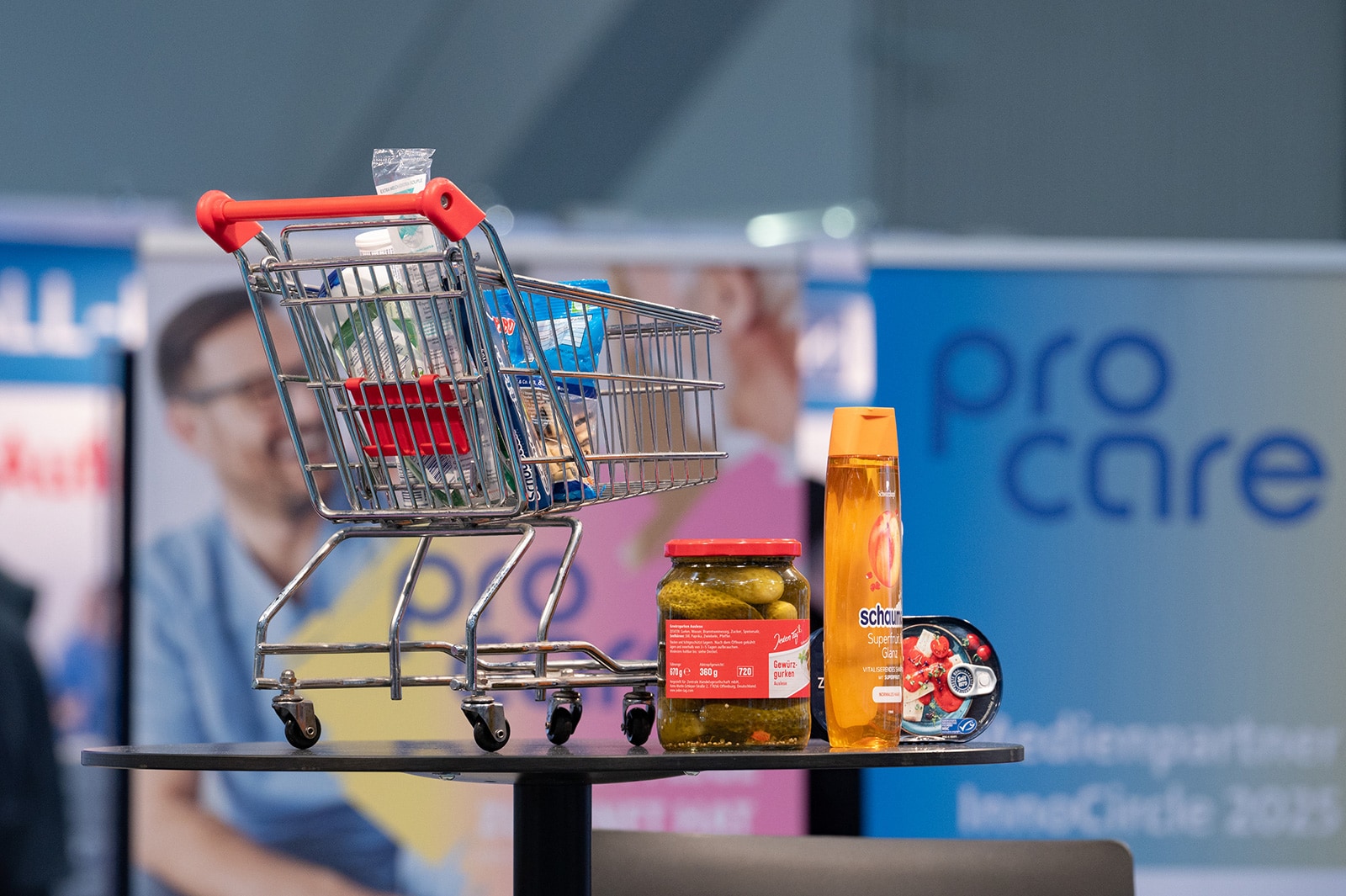 Hauswirtschaft-Einkaufswagen