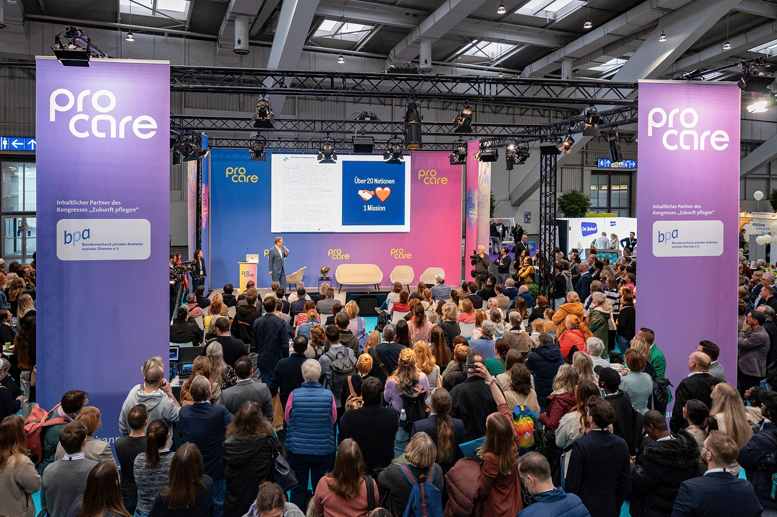 Pro-Care-Kongress-Bühne